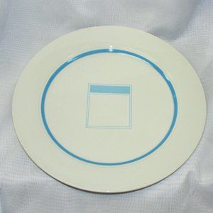 Homer Laughlin Vintage Dinner Plate Best China AAB-11 Blue Restaurant Ware